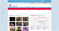 Desktop Screenshot of cz.deafhello.com
