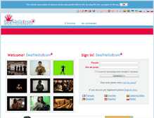 Tablet Screenshot of fr.deafhello.com